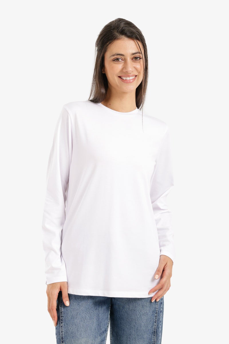 Carina Long Sleeve Relaxed T-Shirt - Image 1